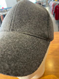 Kaşe Kumaş Füme Renk Kışlık Cap Şapka