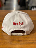 Red Bull Nakışlı Unisex Beyaz Renk Hip Hop Snapback Rapper Basket Cap Şapka