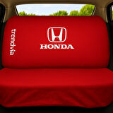 Kırmızı Renk Honda Uyumlu Araba Koltuk Kılıfı Takımı – Penye Kumaş Ön Arka Servis Kılıfı Seti