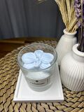 Hediyelik Orkide Bardak Mum Dekoratif Bebek Kokulu Soya Wax Mum Sevgiliye Anneye