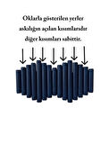 Homdep Duvar Askılığı Elbise Askılığı Portmanto Duvara Monte Askılık Bohem Model Okyanus