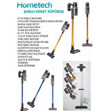 Hometech HT-20 Kablosuz Dikey Şarjlı Süpürge Gold