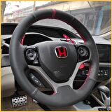 Honda Civic FB7 Araca Özel Direksiyon Kılıfı (Otomatik F1 Araçlarına Uyumlu)