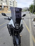 MOTOCAM Honda NX 500 Ön Cam 2025-2026 Model 48cm Siyah Renkli 4mm UZUN