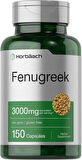 Horbäach Fenugreek Seed Çemen otu 3000 mg 150 Caps