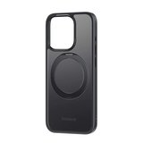 Baseus iPhone 15 Pro Max SkyRing Serisi Standlı Magsafe Manyetik Kılıf + Tempered Ekran Koruyucu Set-(5775)