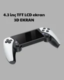 3D Ekranlı Mini Oyun Konsolu + Multimedya
