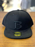 Hip Hop Snapback Rapper Basket Cap Şapka B Nakış Unisex 