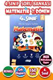 4.Sınıf Matematik 2.Dönem - Etkinlikli Çalışma ve Soru Bankası Kitabı