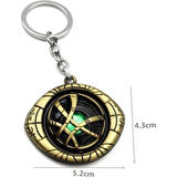 Dr Strange Marvel Avengers Sarı Hareketli Dönen Metanizma Metal Anahtarlık