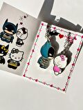 Batman & Hello Kitty 2’li Çift Kolye Seti
