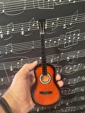 Minyatür Gitar Klasik Gitar Jwın Lanas Type Klasik Gitar Biblo 25 cm 