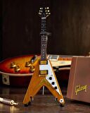 Axe Heaven Elektro Gitar Gövdesi Elektro  Minyatür 25 cm 3D