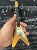 Axe Heaven Elektro Gitar Gövdesi Elektro  Minyatür 25 cm 3D