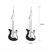 Gitar Küpe Siyah