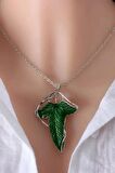 The Lord of The Rings Elf Yaprak Broş veya Kolye
