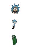 Rick And Turşu 3'lü Pin Rozet Seti