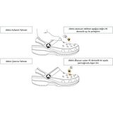 Unicorn Terlik Süsü Tüm Terlikler Uyumlu Crocs Süsü 8 Adet