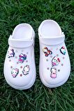 Hello Kitty Crocks Terlik Süsü Jibbitz Crocs Aksesuarı 8 Adet