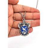 Harry Potter Ravenclaw House Sembol Madalyon Kolye Gümüş Kaplama