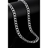 Kalın Küba Erkek Kolye Zincir 6mm 70cm 