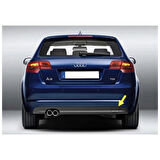Audi A3 2009-2013 Arka Tampon Çeki Demiri Kapağı