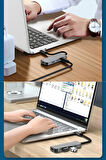 Type-c 4in1 Dönüştürücü Hub Macbook Uyumlu Çevirici Çoğaltıcı Hdmi/Usb3.0/Typec PD