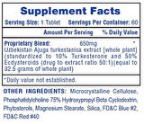 Hitech Uzbek Turkesteron + Ecdysterone 650 60 Tablet