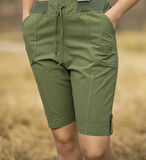 Pamuklu Orta Boy Şort - 2050