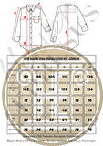 Vual Yakalı Uzun Kol Gömlek -1570