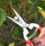 Bitkiler Ve Çiçekler Için Bahçe Budama Makası Üzüm Bağı Dal Fidan Budama Makası