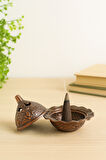 Bakır Konik Tütsülük | Copper Incense Burner – El İşçiliği/Handcrafted