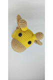 Amigurumi Sevimli Zürafa Lady sarı