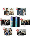 Samsung Note 10 Lite Uyumlu Hayalet Ekran Privacy Gizlilik Tam Kaplayan Kırılmaz Koruyucu Cam
