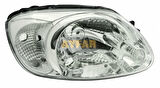 Hyundai Accent Admire 2003-2006 Sol Far Beyaz Sinyalli Elektrikli - Motorsuz