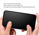 Apple iPhone 12 ve 12 Pro Uyumlu Mat Seramik Parmak izi Bırakmayan Nano 9D Ekranı Tam Kaplayan Kavisli Kırılmaz Cam İnce Esnek Ekran Koruyucu iPhone 12 ve 12 Pro (Anti Parmak İzi)