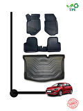 HYUNDAİ İ20 2020+ ELİTE HAVUZLU PASPAS+BAGAJ HAVUZU İKİLİ SET