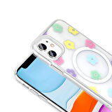 Apple iPhone 11 Kılıf Soft Silikon Mgsafe Özellikli Kapak Zr-Folk