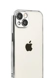 Apple iPhone 15 Uyumlu Kılıf Silikon Lazer Lensli Kamera Korumalı Azn-Razer