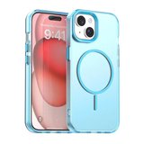 Apple iPhone 15 Plus Uyumlu Kılıf Renkli Kenarlı Magesafe Özellikli Hlt-Colour