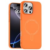 Apple iPhone 16 Pro Uyumlu Kılıf Magesafe Özellikli Sert PC  Zr-Elio