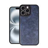 Apple iPhone 16 Pro Max Kılıf Deri Görünümlü Şık Azn-Aras