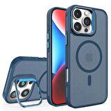 Apple iPhone 16 Pro Max Kılıf Kamera Standlı Kapak Jko-FletLens