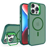 Apple iPhone 16 Pro Max Kılıf Kamera Standlı Kapak Jko-FletLens