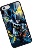 Apple iPhone 6 Plus Uyumlu Batman Tasarımlı Parlak Silikon Kılıf