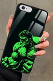 Apple iPhone 6s Plus Uyumlu Hulk Tasarımlı Parlak Silikon Kılıf