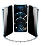 Apple iPhone 7 / 8 Cam Ekran Koruyucu 5D Hayalet Privacy Gizli Zr-5DPrivacy