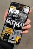 Apple iPhone 7 Plus Uyumlu Batman Tasarımlı Parlak Silikon Kılıf