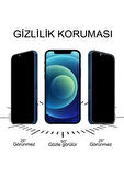 Apple iPhone 7 Plus / 8 Plus Cam Ekran Koruyucu 5D Hayalet Privacy Gizli Zr-5DPrivacy