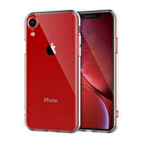 Apple iPhone XR 6.1 Kılıf Şeffaf İnce Esnek Silikon Kılıf Zipax-Süper